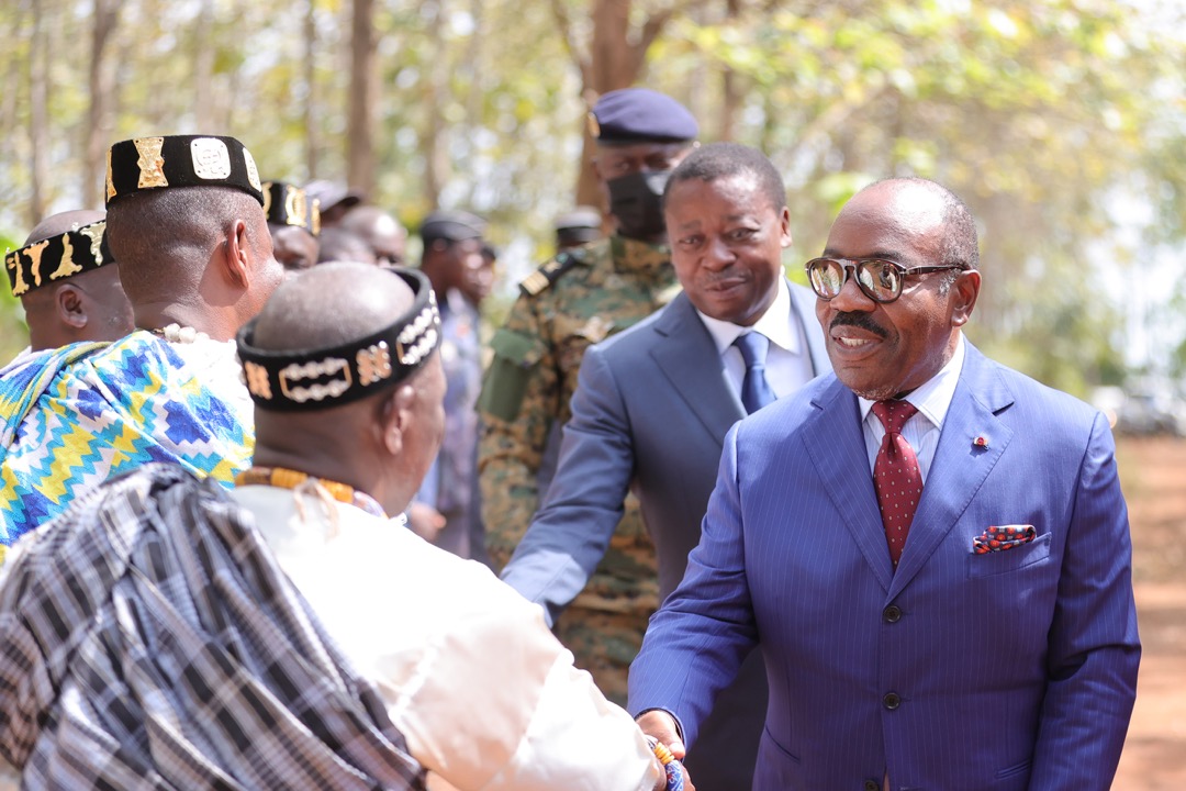 Les Présidents Ali Bongo et Faure Gnassingbé préoccupés par la persistance des menaces terroristes